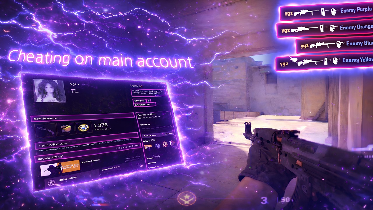 Cheating on My CS2 Main Account… | ft. ech0.cc