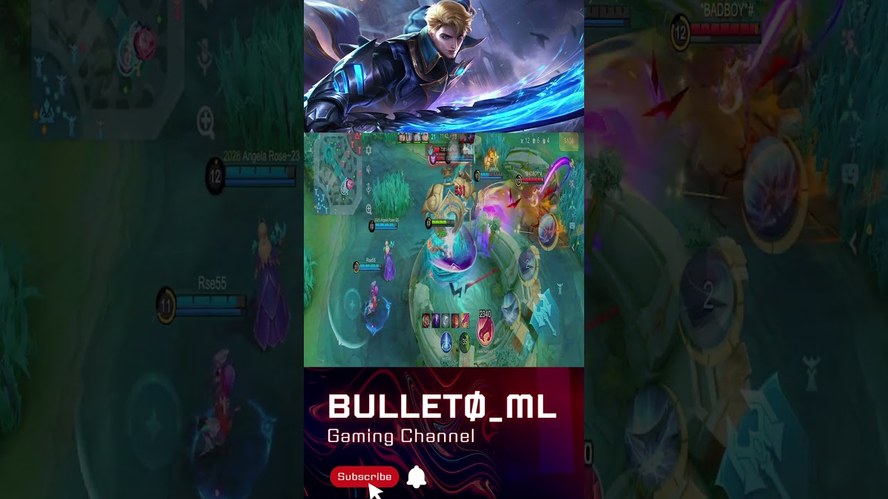 Алукард в поздней игре против двух стрелков❗ #mobilelegends #mlbb #alucard