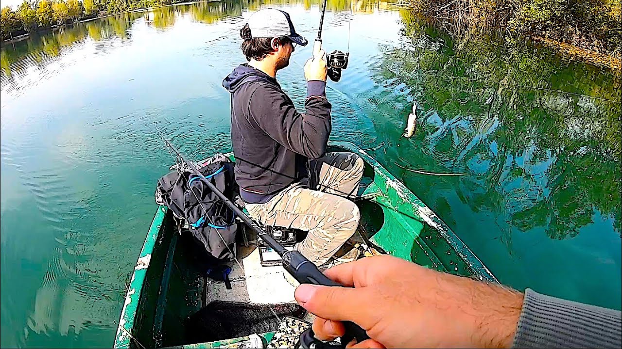 Un Pesce A OGNI LANCIO + NUOVA Specie! Ma il BIG SI SLAMA! Pesca dalla Barca in Lago con Artificiali