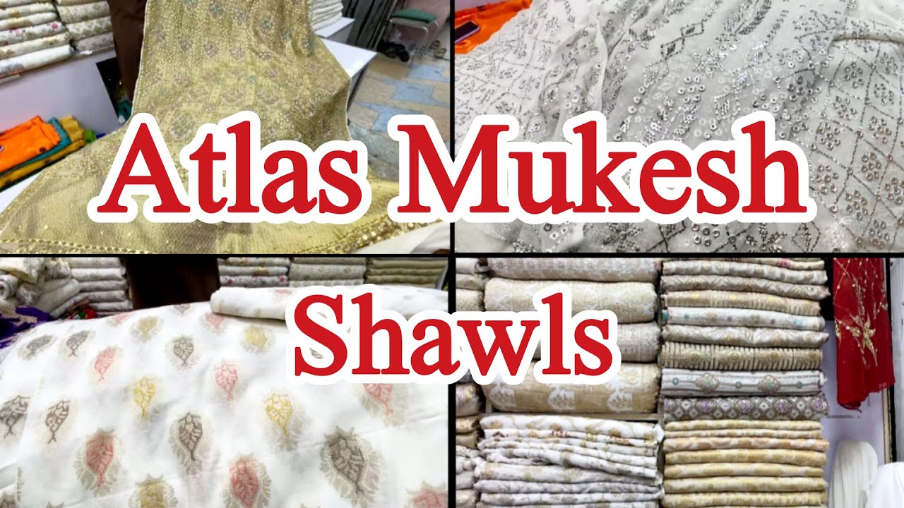 Atlas Mukesh Shawls | Jamawar | Kamdani k Suit | Saddar Bazar Peshawar | @Waqas_Vlogs786