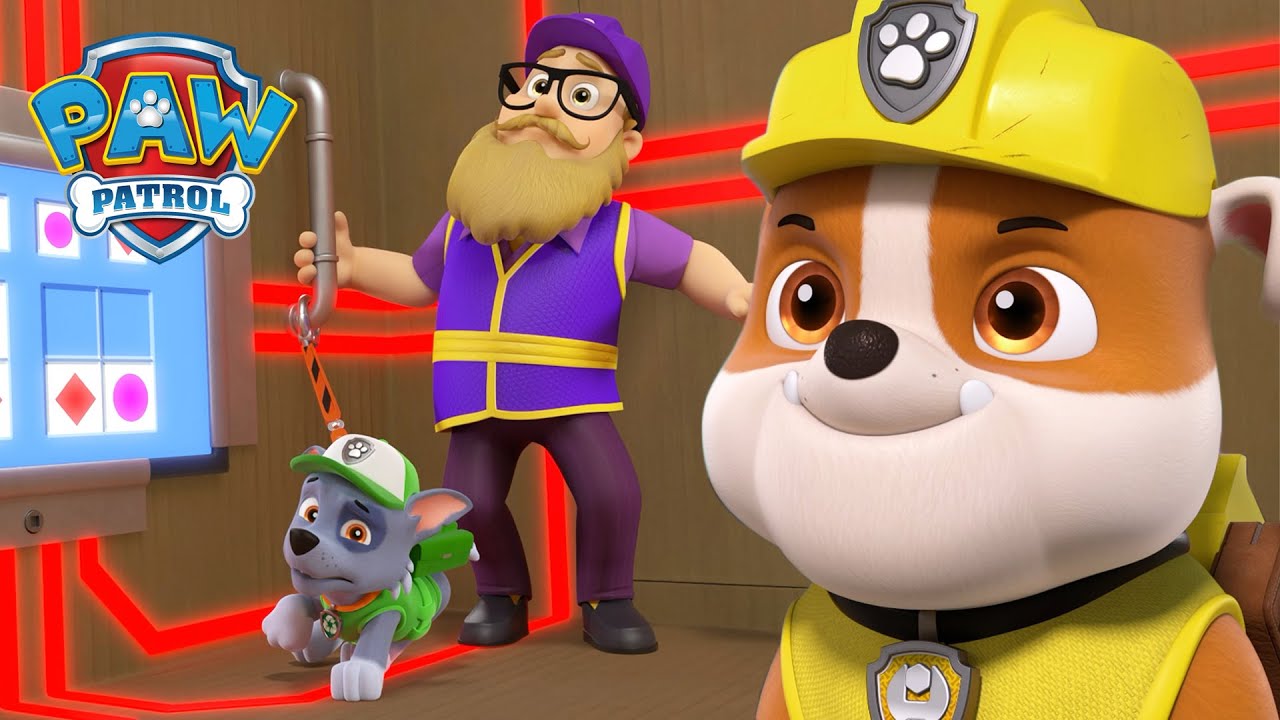 ¡Los cachorros salvan a Rocky y a Humdinger en el fuerte de cartón! - PAW Patrol Episodio Español
