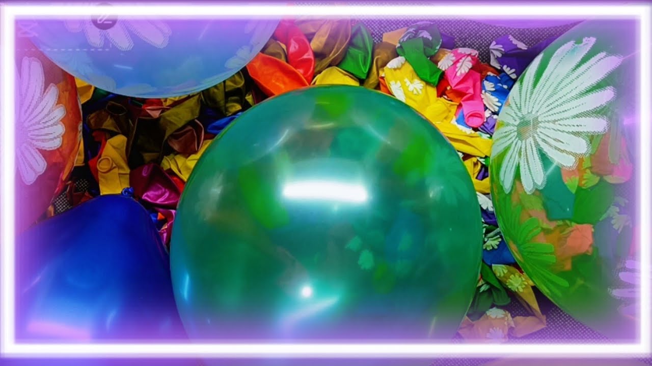 Slow Air Release Balloons ASMR | Relaxing Balloon Inflation & Deflation Sounds