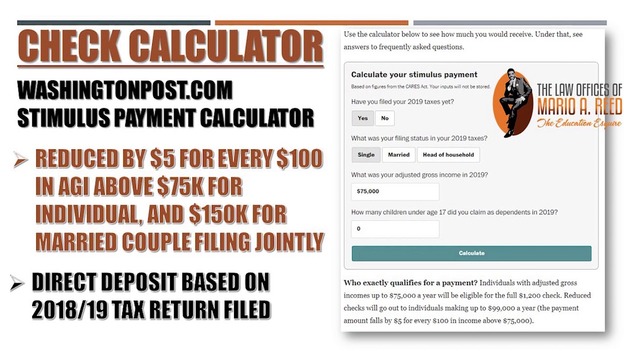 Requirements to Receive Stimulus Check