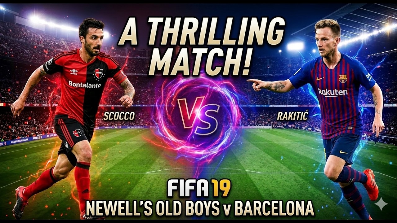 Newell's Old Boys v Barcelona FIFA19
