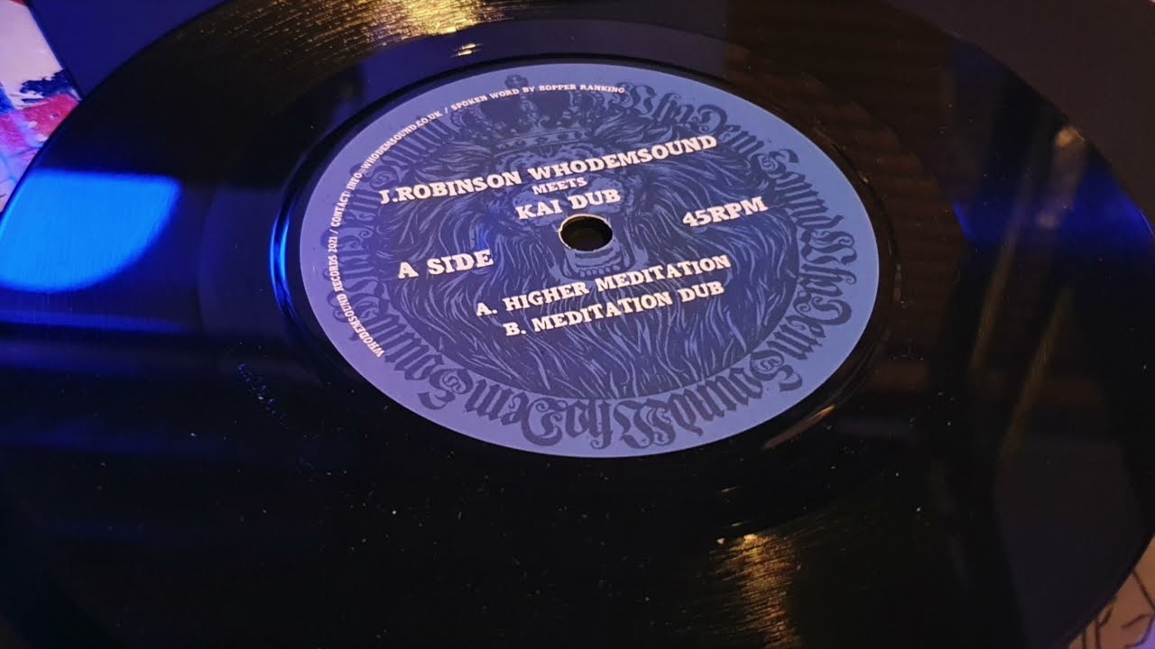 J.ROBINSON WHODEMSOUND MEETS KAI DUB - HIGHER MEDITATION 7"