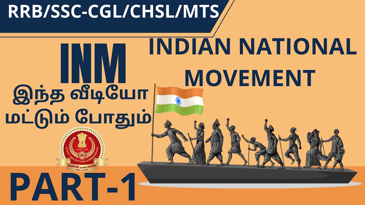 INDIAN NATIONAL MOVEMENT- INM - TAMIL - PART - 1 - Mr. Abdul Khadhar
