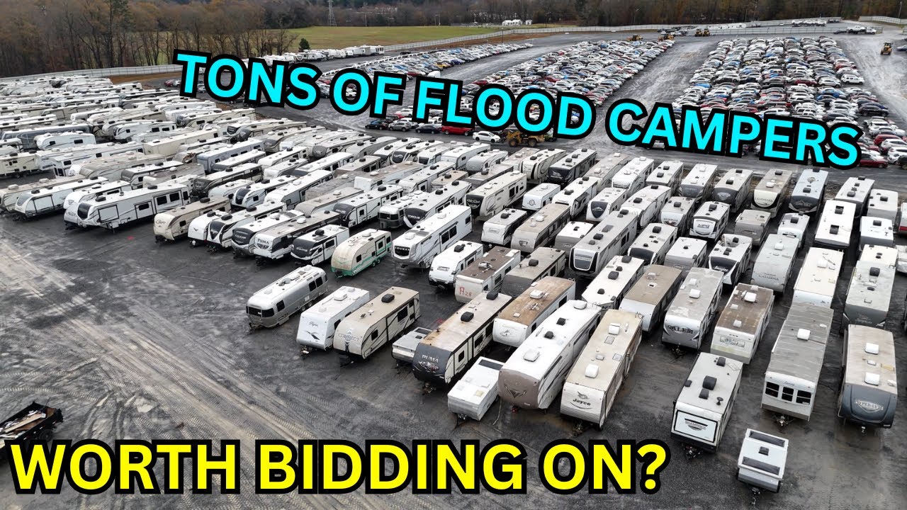 Flood Cars & Flood Campers Loss Cause or Deals to Be Made?