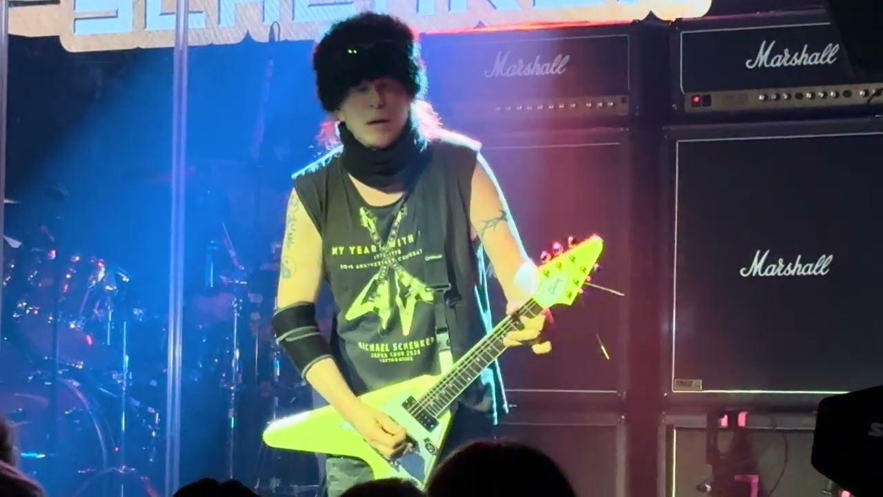 Michael Schenker - Lights Out (UFO), @ Vulkan Arena, Oslo, Norway, March 18, 2026.