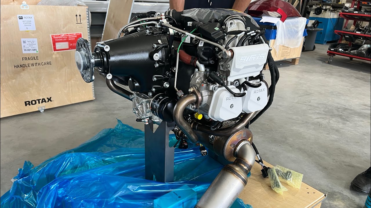 ROTAX 916 iS Unboxing for ARGON GTL 916 iS