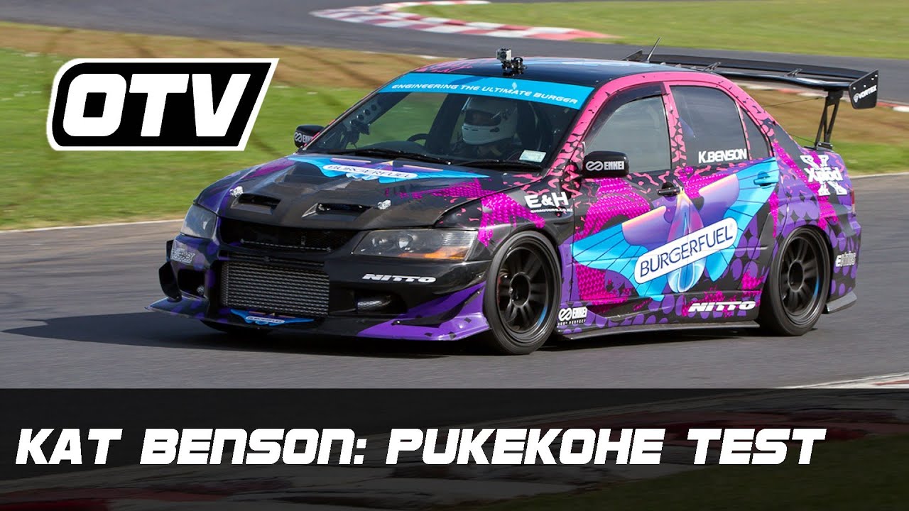 Kat Benson Racing - BurgerFuel Evo 7 Test Day Pukekohe