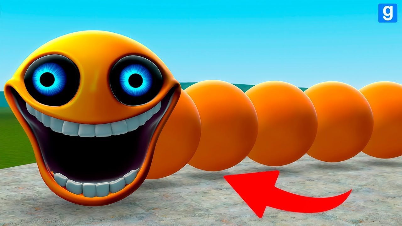 😍I FOUND NEW ROBLOX HUNGRY SMILEY WORM In Garry's Mod!
