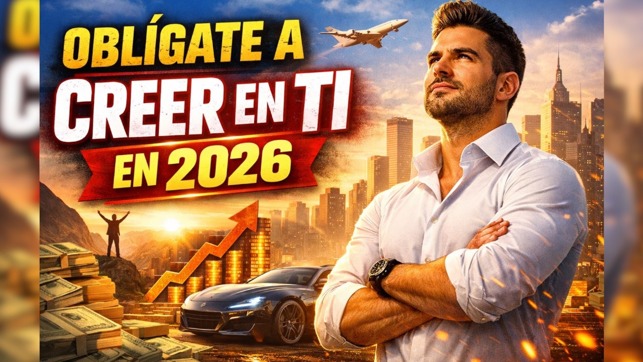 OBLÍGATE A CREER EN TI O QUÉDATE ATRÁS ESTE 2026 El Día Que Decidí Creer en Mí, Mi Vida Explotó