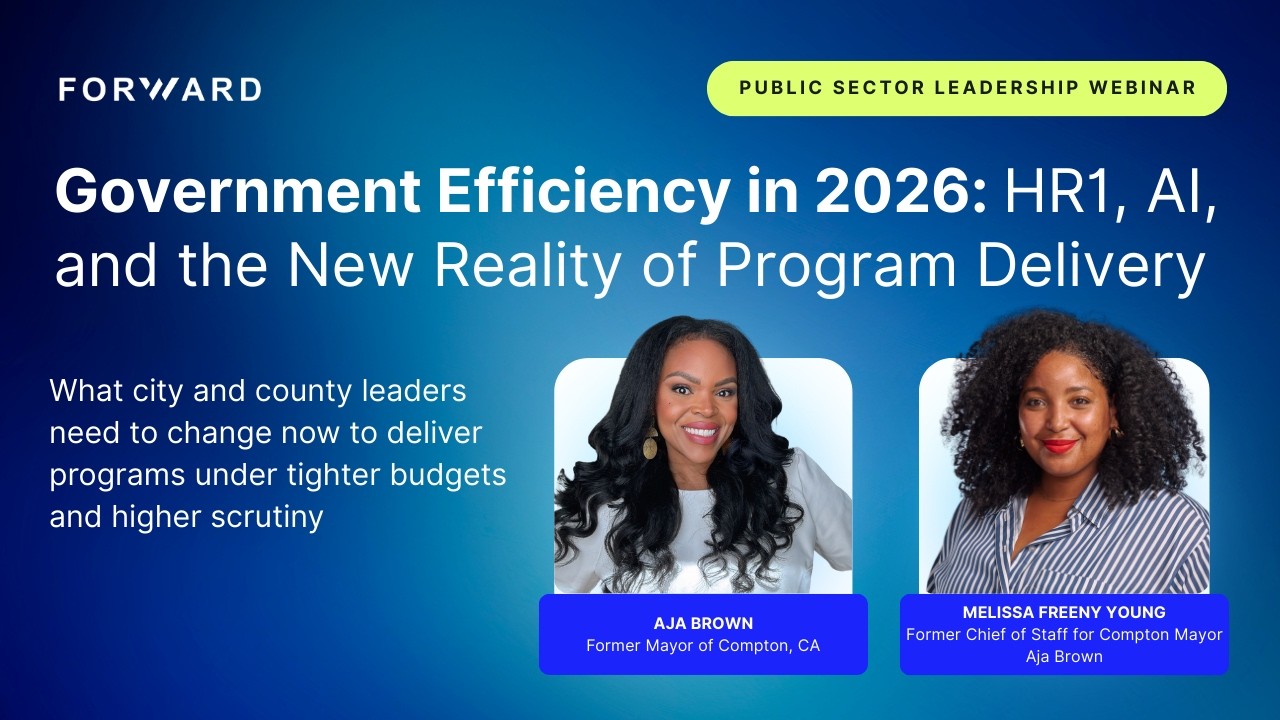 Government Efficiency in 2026: HR1, AI, and the New Reality of Program Delivery