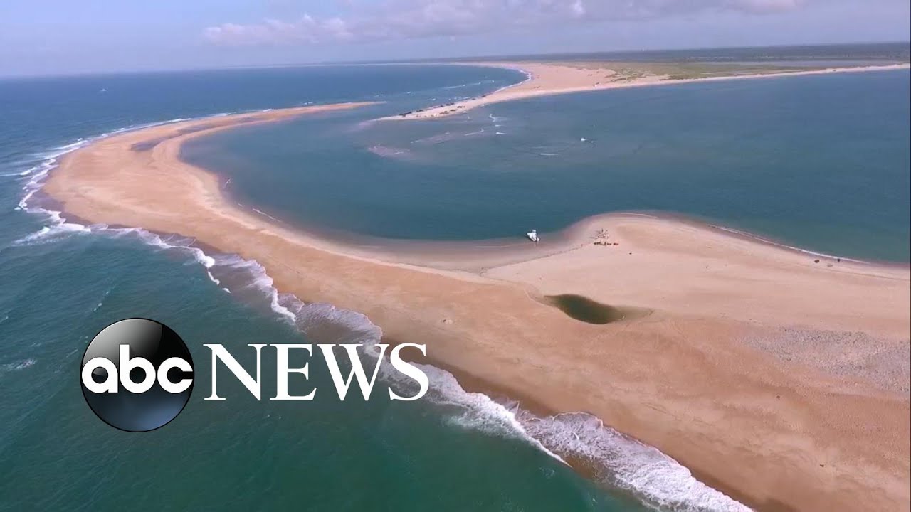 Exploring Shelly Island, a new island formed off the North Carolina coast