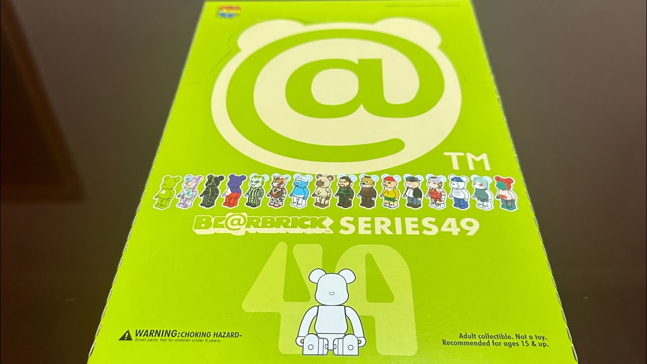 [Bearbrick Series 49] Unbox (Box 1/2)!! 🥳🥳