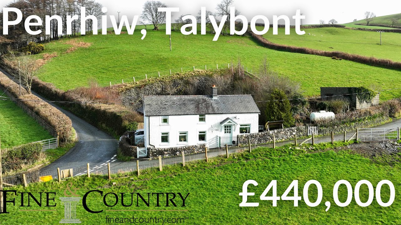 Penrhiw, Talybont - Quirky 4 Bed Cottage For Sale  In Talybont - Fine and Country West Wales