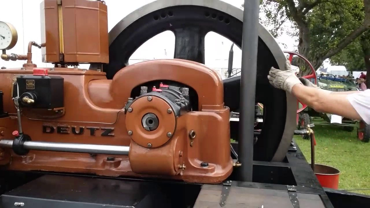 Standmotor Deutz MIH 332 mit Luftstart