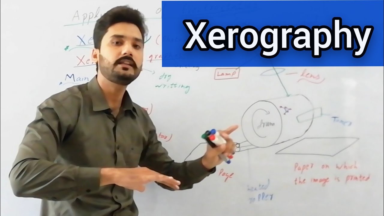 Xerography | photocopier machine | Applications of Electrostatics | physics ka safar |