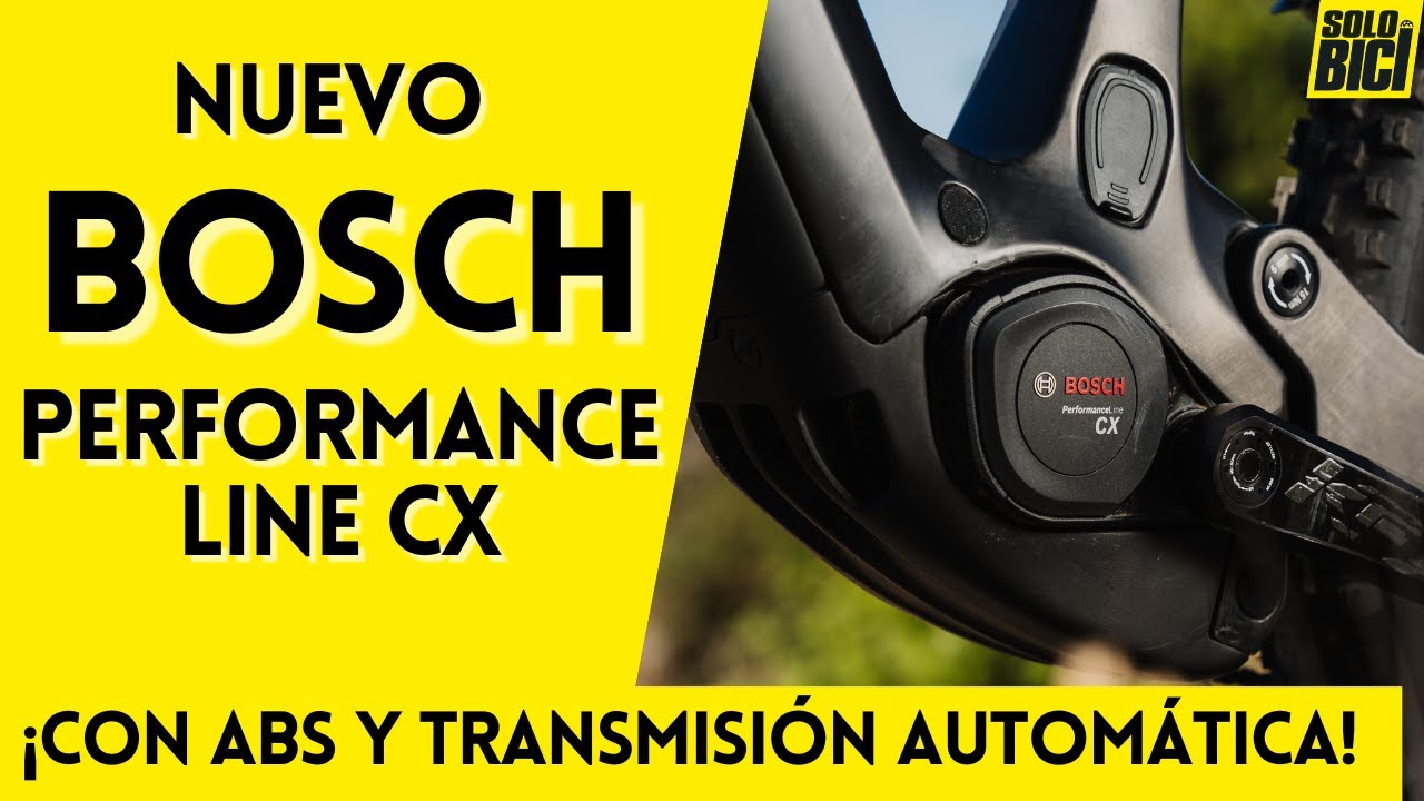 Nuevo motor Bosch Performance Line CX 2025: ¡con ABS y transmisión automática!
