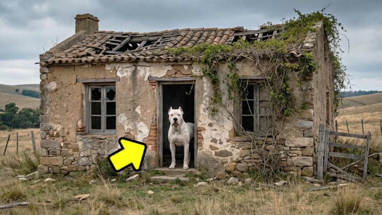 Este Dogo Argentino es dejado en una casa abandonada… ¡pero ocurre lo inesperado!