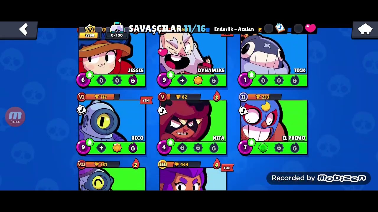 Brawl stars oynuyoruz.. kimler  oynuyor😊😊😊