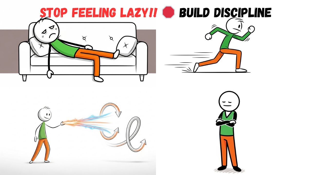 How to Build Discipline When You Feel Lazy 😴