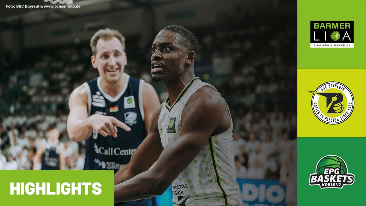 ProA: BBC Bayreuth vs. EPG Baskets Koblenz | Highlights