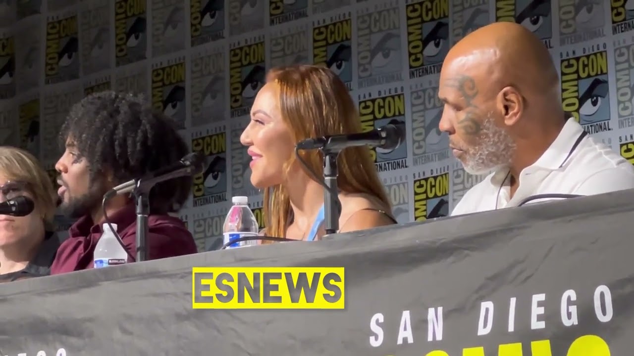 Mike Tyson makes everyone lol at comic con