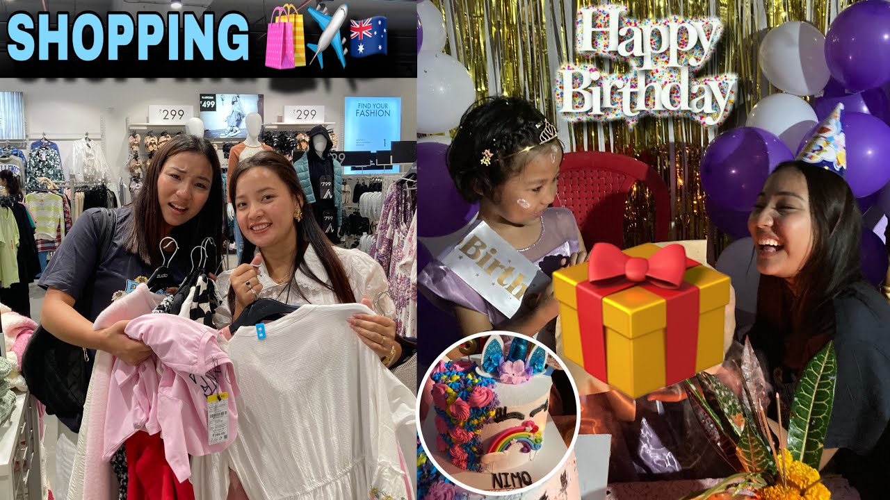 AUSTRALIA JANEY SHOPPING INDIA MA HUDEISA HAI ✈️🛍️🇦🇺// BIRTHDAY KO LAGI GHAR PUGEY 😍❤️