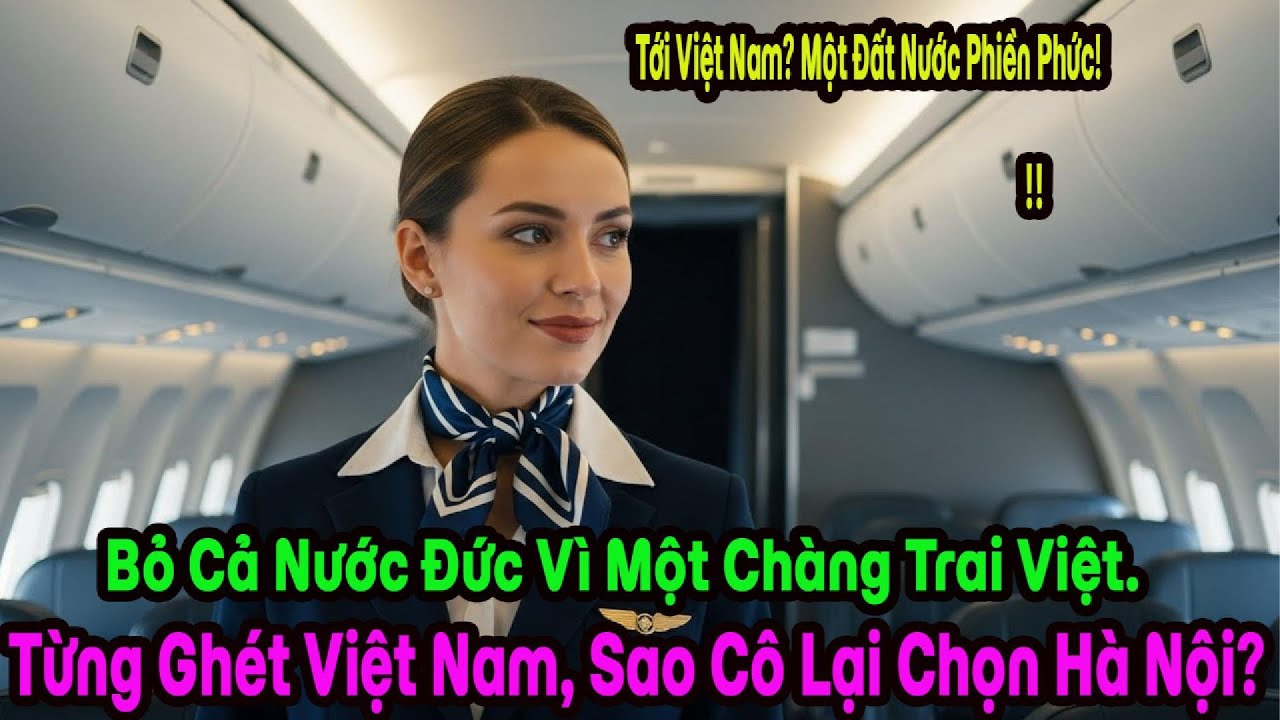 Từng Ghét Cay Đắng Châu Á, Nữ Tiếp Viên Đức Bỏ Tất Cả Sang Hà Nội Vì Trót Yêu Chàng Sinh Viên Y Khoa