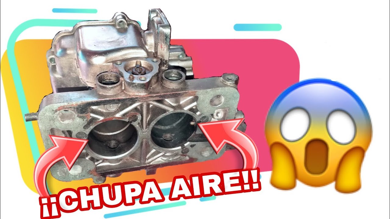 Fugas De Vacio 🤔COMO LOCALIZAR❓ Chupada De Aire #carburador