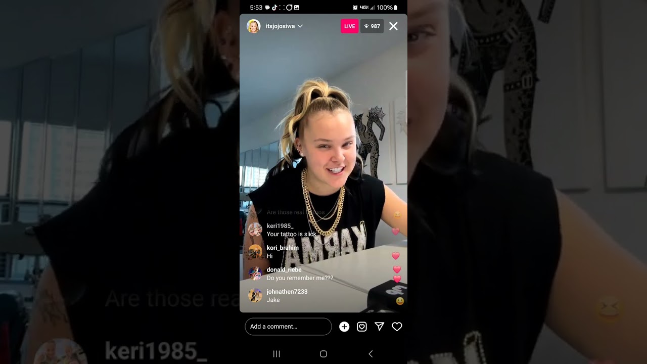‎@XOMG POP!  love you all and this was recently by JoJo Siwa