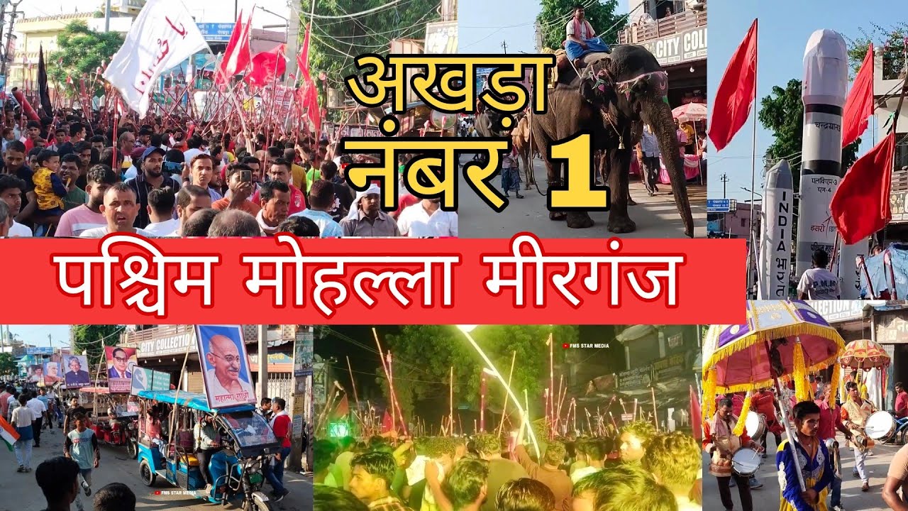 चहल्लुम जुलुस 2023 झांकी मीरगंज @FMSStarMEDiA