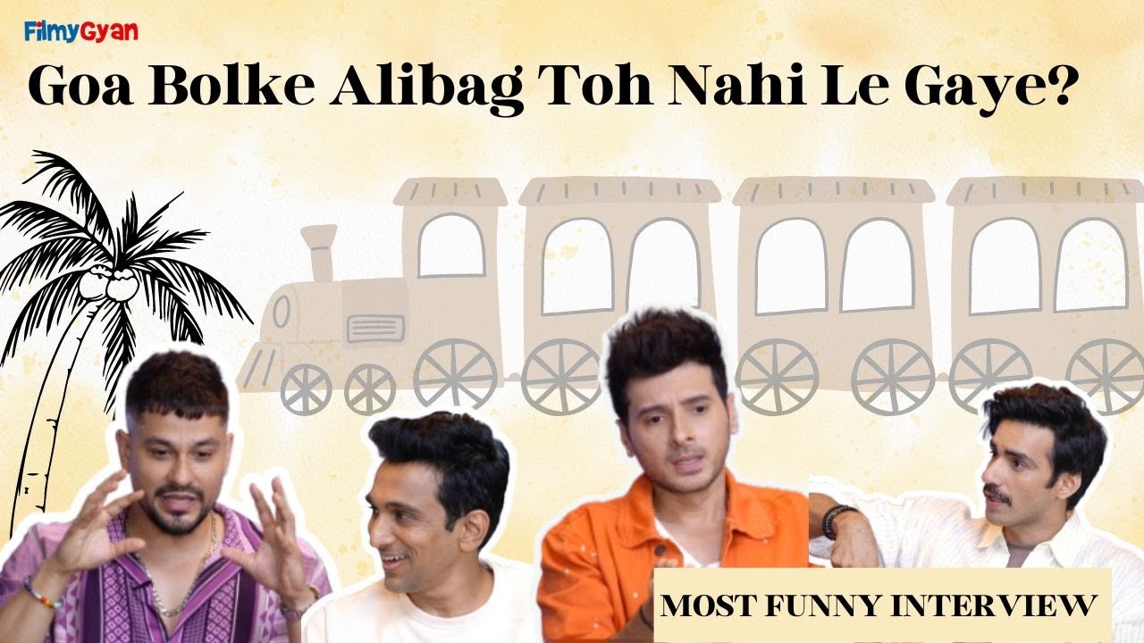 Madgaon Express Most Funny Interview- Dibyenndu, Kunal Khemu,Avinash Tiwary & Pratik Gandhi Nora