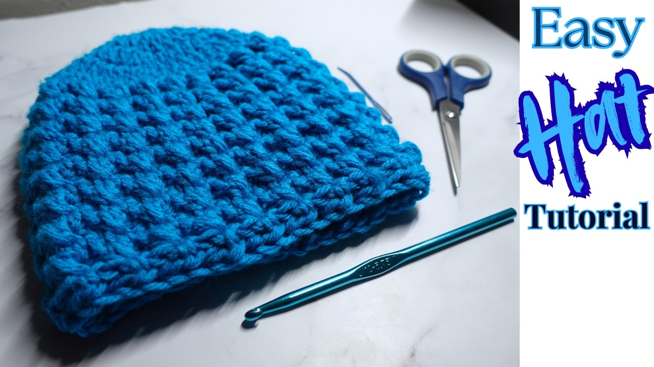 Beautiful Textured Winter Hat Crochet Tutorial | Beginner Friendly!