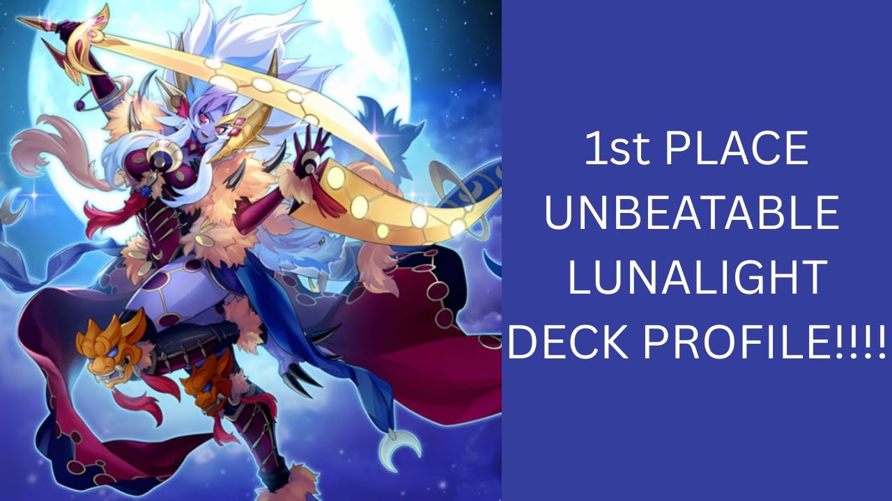 UNBEATABLE 1st Place Lunalight Deck Profile
