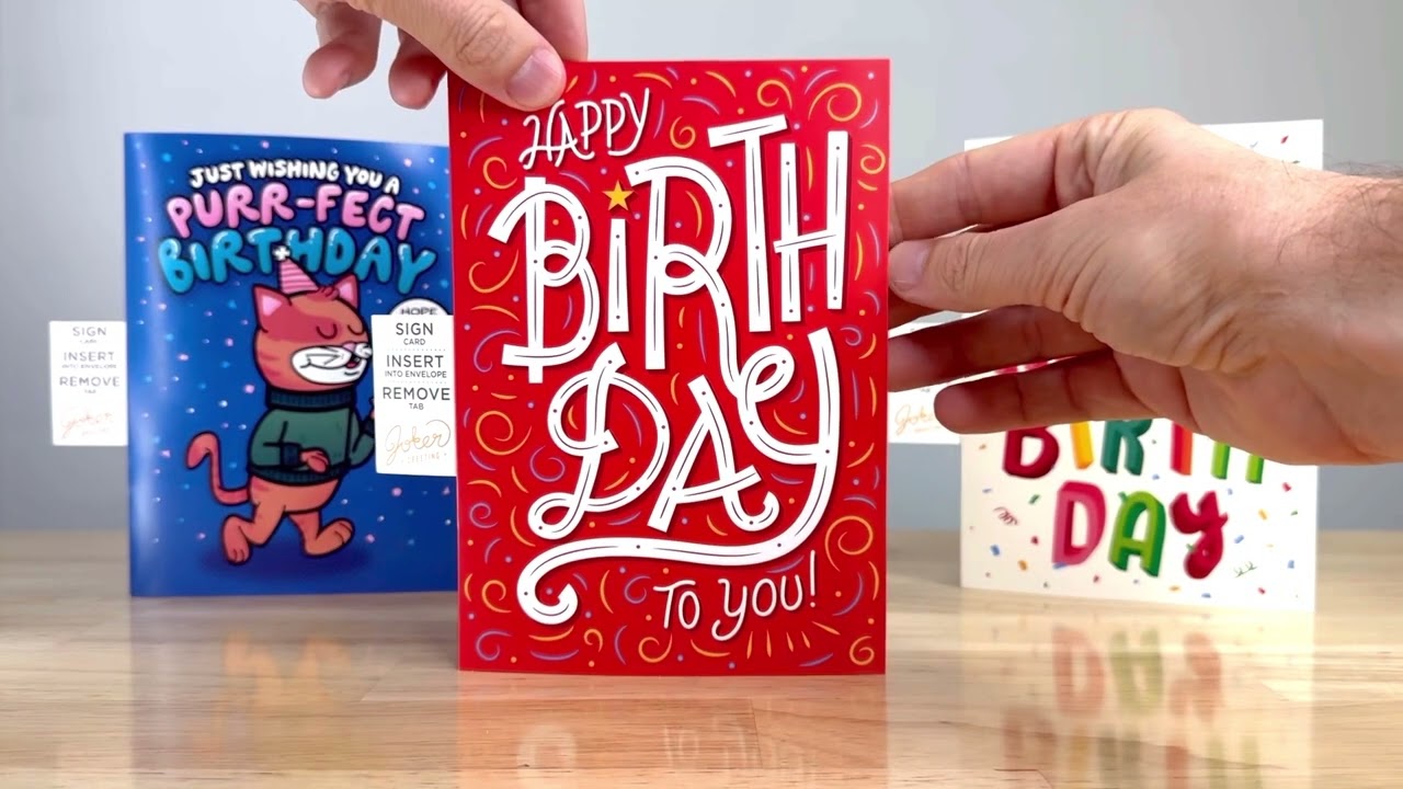 Top Selling Endless Birthday cards