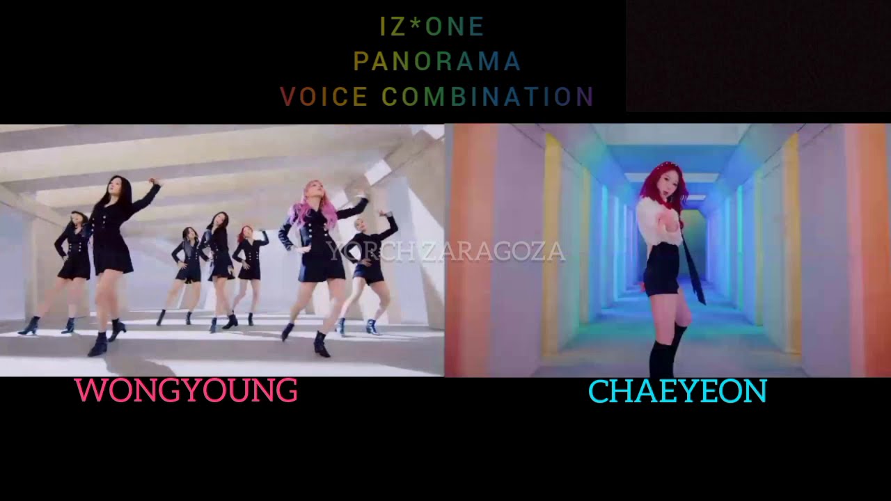 IZ*ONE 'PANORAMA' VOICE COMBINATION USE HEADPHONES