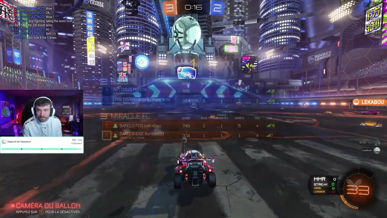 ROCKET LEAGUE : Objectif démo !