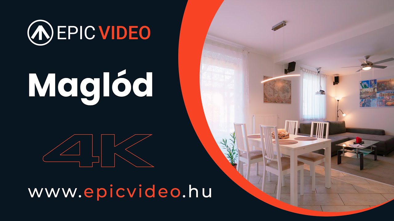 Ingatlan Vide&oacute; (4K) - Magl&oacute;d - &Uacute;jszerű, 3 szob&aacute;s otthon kertkapcsolattal elad&oacute;