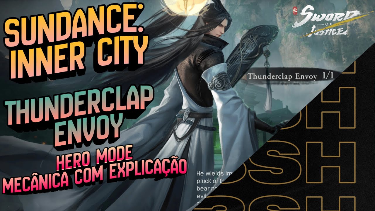 SoJ⚡HERO MODE: THUNDERCLAP ENVOY⚡COM EXPLICAÇÃO