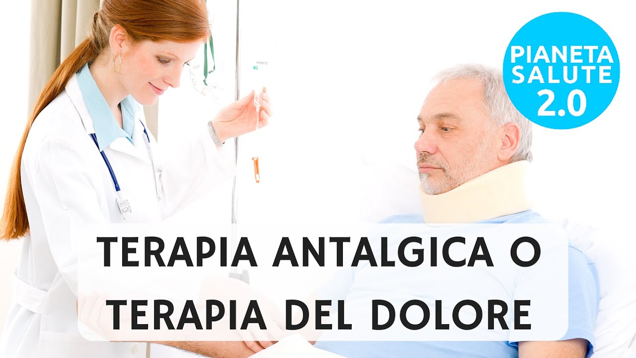Terapia antalgica o terapia del dolore.