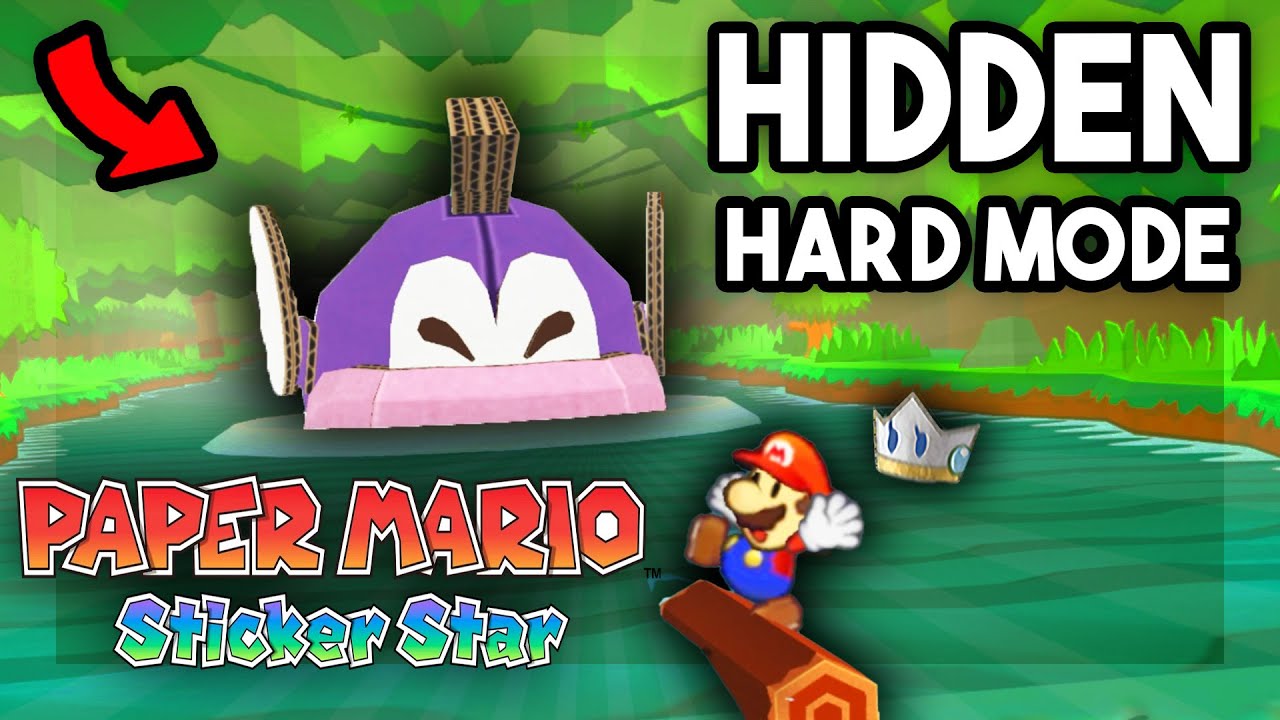 Paper Mario Sticker Star's Weirdest Secret