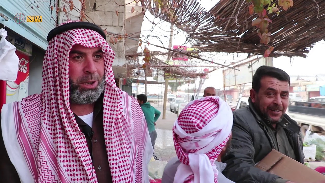 عين عيسى - عودة الحياة الطبيعية بعد الاشتباكات الأخيرة - NPA