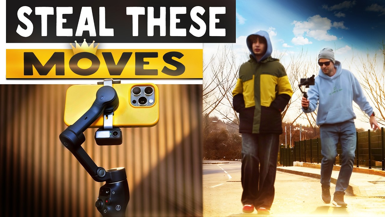 DJI Osmo Mobile 8 — Steal These 7 Cinematic Camera Moves (Using Just a Phone)