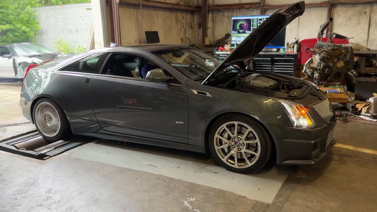 2011 Cadillac CTS-V completely stock dyno pull!