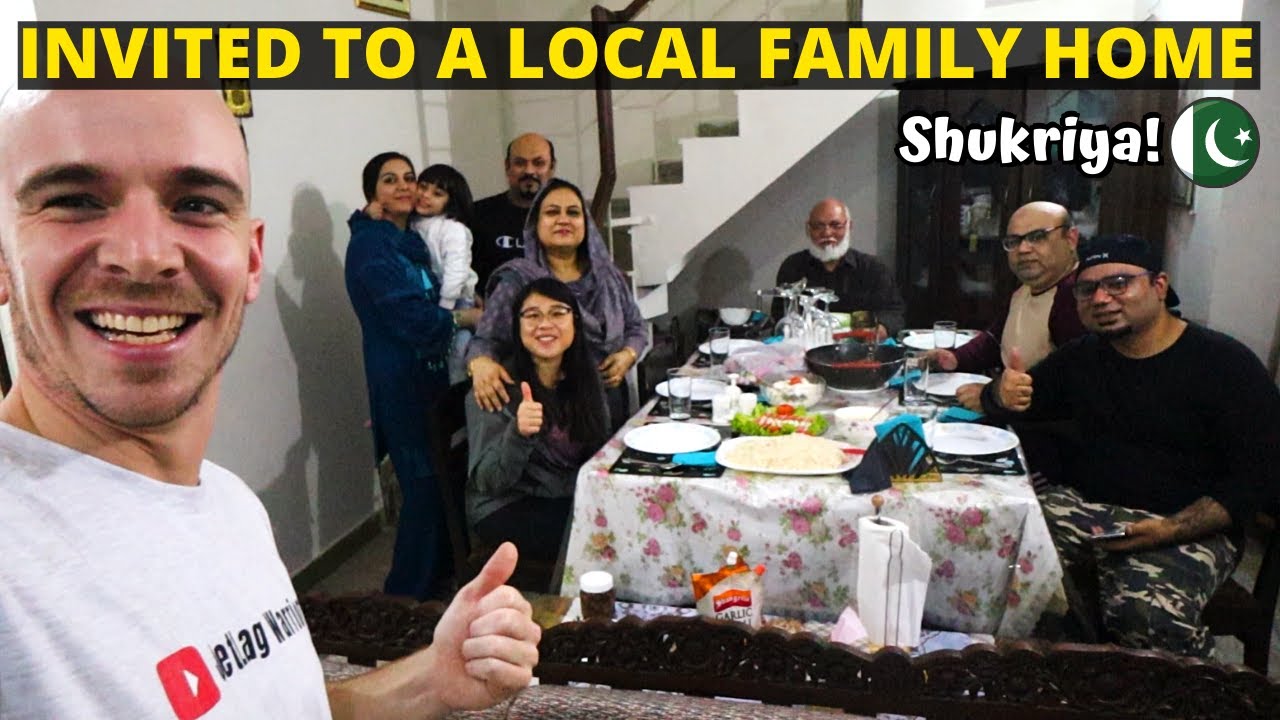 We were invited by a LOCAL PAKISTANI FAMILY for a PAKISTANI FOOD FEAST!- Pakistan food & travel vlog