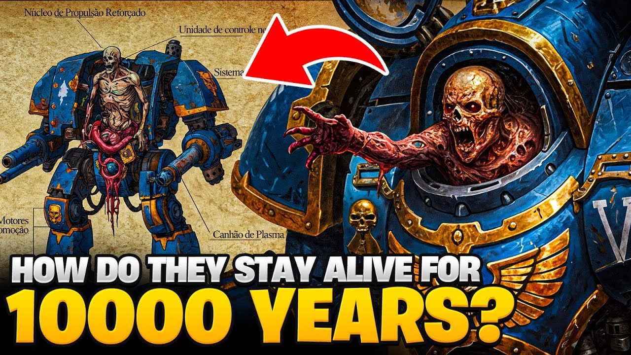 WARHAMMER 40K: Could YOU Survive 10,000 Years Trapped in a Dreadnought?