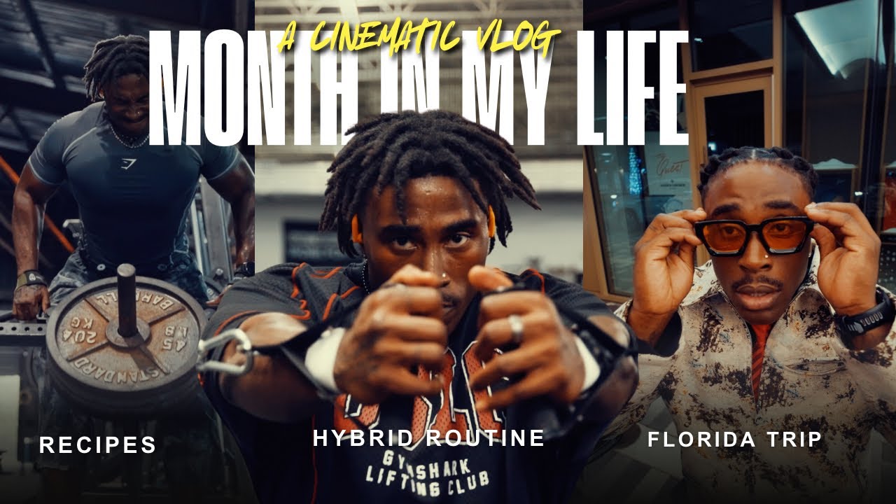 Месяц из моей жизни | Гибридная программа, организация домашнего спортзала, поездка во Флориду, у...