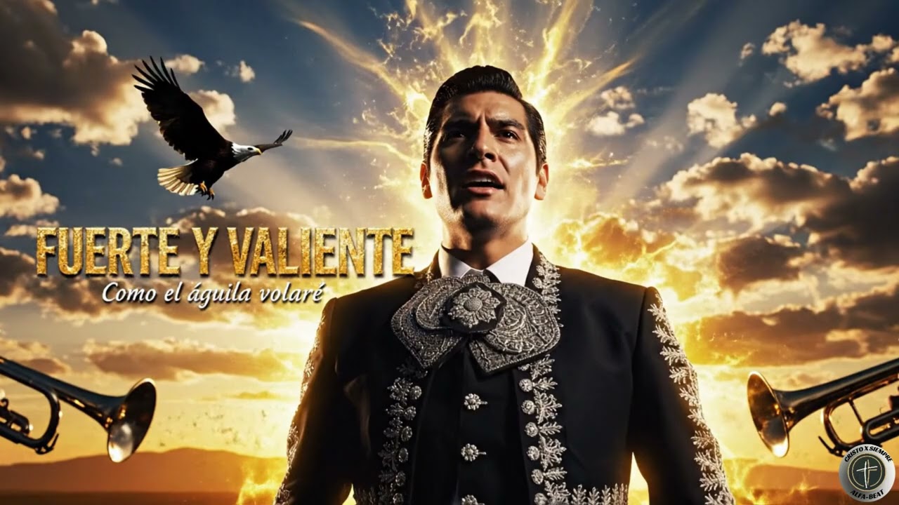 ¡FUERTE Y VALIENTE! 🦅 Mariachi Cristiano que RENUEVA tus Fuerzas